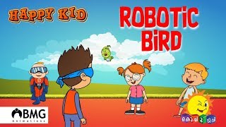 Happy Kid  Robotic Bird  Episode 75  Kochu TV  Malayalam [upl. by Tehr]