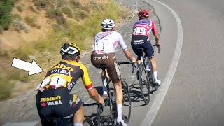 Why Did Evenepoel Pace Primoz Roglic on Sierra Nevada Vuelta a España 2022 Stage 15 [upl. by Rufus]