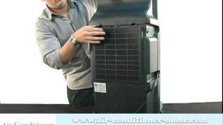 How Evaporative Coolers Work from AirConditionerHomecom [upl. by Ennovad]