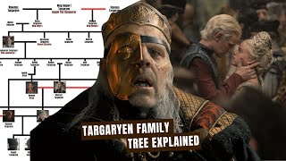 TARGARYEN FAMILY TREE Explained In 5 Minutes [upl. by Standley]