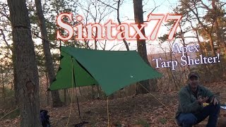 First Look  Apex Tarp Shelter by GO Outfitters [upl. by Wistrup]