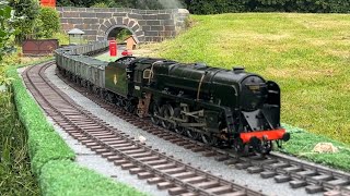 Members midweek running day at Ruddington gauge 1 track Thursday 250724 [upl. by Ainocal]