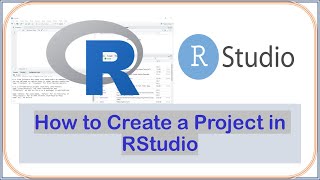 How to Create a Project in RStudio [upl. by Niels]