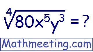 Simplifying radicals  High powered roots [upl. by Weisler]