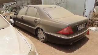 Mercedes S600 field find 1st start in years Old start cold start [upl. by Rianna]