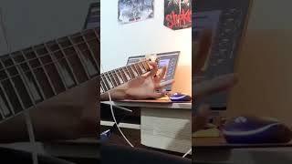 Nomadic from Slipknot metal guitarcover guitarist cover ibanez music slipknot guitar rock [upl. by Nyrrat]