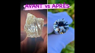 Facettage  Quartz fumé des Pyrénées Atlantique 💎 356 ct [upl. by Matias265]