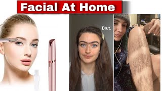 Facial Hair Removal For women । Facial Hair Removal For At Home [upl. by Ursulette]