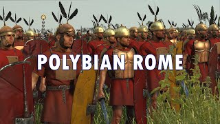 Polybian Rome  Multiplayer Battle  Total War Rome 2 [upl. by Anirbaz]