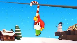 NEW CRAZY MULTIPLAYER UPDATE Human Fall Flat [upl. by Thurston]