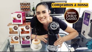 compramos a cafeteira dolce gusto genio s Plus nossa nova conquista ☕ [upl. by Reginnej223]