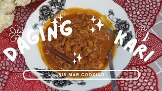 Resepi daging masak kari tanpa santan 😋 [upl. by Bj]