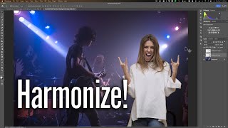 Photoshop HARMONIZATION [upl. by Nnahgem]