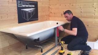 Bath frame fixing instructions quick easy cost effective [upl. by Coltin51]