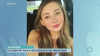 Estudante de medicina 22 anos morre em um acidente perto de Echaporã [upl. by Marguerie]