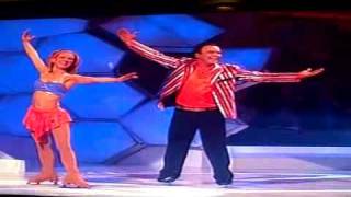 todd carty stumble off stage  dancing on ice [upl. by Tjaden601]