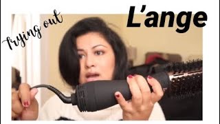 Doing my hair with the L’ange Le Volume 60mm [upl. by Ecarret]