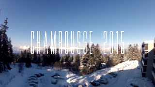 Snowboard  Chamrousse 2015 [upl. by Nimoynib]