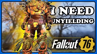 Fallout 76 Over 2k Vault Steel Spent Crafting Unyielding Thorn Armour The Most Expensive Melee Set [upl. by Oelgnaed]