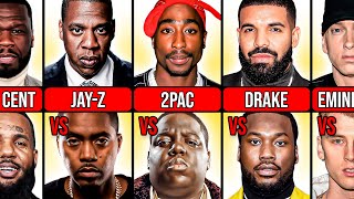 Greatest Rap Beefs of All Time [upl. by Nirtak700]