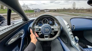 Driving 1600 HP 😳 Bugatti Chiron Super Sport POV Drive W16 SOUND Interior Exterior 4K [upl. by Imhsar]