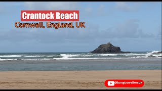 Crantock Beach Cornwall England UK [upl. by Nassah]