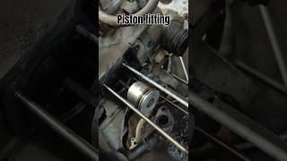 Bike Activa Mein piston fit karne ka sabse best tarika piston ringpiston automobile [upl. by Ellinnet795]