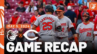 Orioles vs Reds Game Recap 5524  MLB Highlights  Baltimore Orioles [upl. by Drawdesemaj]