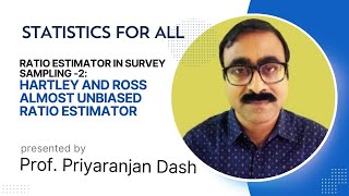 RATIO ESTIMATOR IN SUTVEY SAMPLING 2 [upl. by Norby]