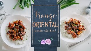 FRANGO ORIENTAL Sesame chicken [upl. by Bathsheb]