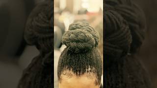 Sisterlocks  Microlocs style Beginner friendly microlocstyles sisterlockstylingtutorial [upl. by Maurizia]