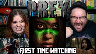 Prey 2022 Movie Reaction  Our FIRST TIME WATCHING  Predator [upl. by Nyssa]