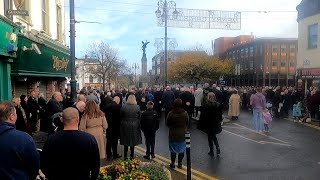 Londonderry Royal British Legion Wreath Laying  Remembrance Sunday 2024 [upl. by Raphaela]