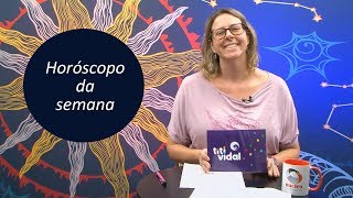 Horóscopo e previsões astrológicas  semana de 21 a 270119 por Titi Vidal [upl. by Lebana]