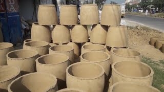 How to Make Traditional Tandoor  Home Made Mud Tandoor  Primitive Technology Clay Tandoor [upl. by Reed558]