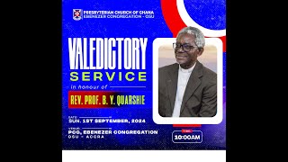 COMMUNIONVALEDICTORY SERVICE SECOND SERVICE  01092024 [upl. by Ehgit]