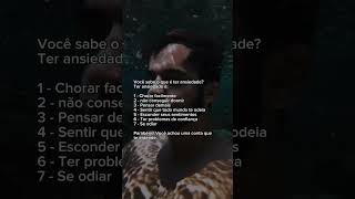 ansiedade não é frescura saúde saudemental ansiedade foryou fyp fypシ゚viral [upl. by Oilenroc]