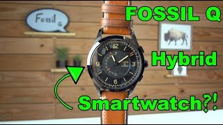 Fossil Q Hybrid Smartwatch Review [upl. by Dmitri249]