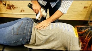 EXTREMELY LOUD Chiropractic CRACKING takes 14 YEARS of Pain Away [upl. by Jabon]