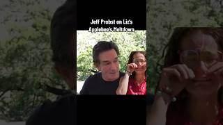 Jeff Probst comments on a big moment in Survivor 46  Liz’s Applebee’s breakdown [upl. by Lucretia]