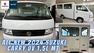 2024 SUZUKI CARRY UV 15L MT  WHITE [upl. by Ball]