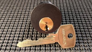 Assa Abloy 7Pin with TrioVing Trampoline Pins [upl. by Inneg284]