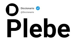 Plebe Significado En Español [upl. by Huey]