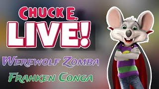 Chuck E Cheese Vestavia Hills AL Werewolf Zomba Franken Conga Roblox 10824 [upl. by Ygief481]