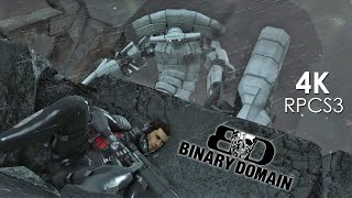 Binary Domain 4K  2160p  RPCS3 Emulator 003317155  Sony PS3 [upl. by Aicilic]