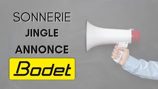 SONNERIE B  JINGLE ANNONCE BODET  SONNERIE ÉCOLECOLLÈGELYCÉEEREACFA [upl. by Pagas]