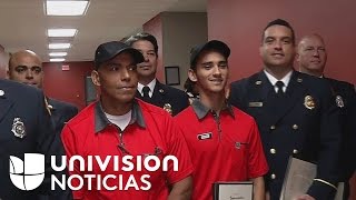 Empleado de McDonalds que salvó a una mujer en Florida era médico en su país [upl. by Naek]