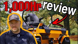 1000 HR Review of the Hustler Raptor XD Zero Turn Mower Is it worth it [upl. by Selohcin]