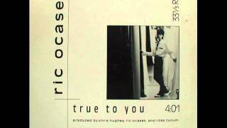 Ric Ocasek  True To You1986 [upl. by Ahsiliw856]