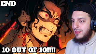 THIS WAS A MOVIE 🔥 Demon Slayer Season FINALE Reaction [upl. by Jeaz]